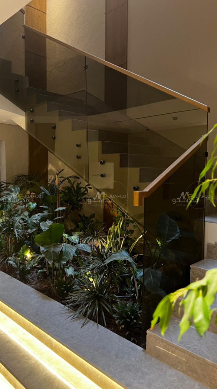 درابزين زجاج بالرياض